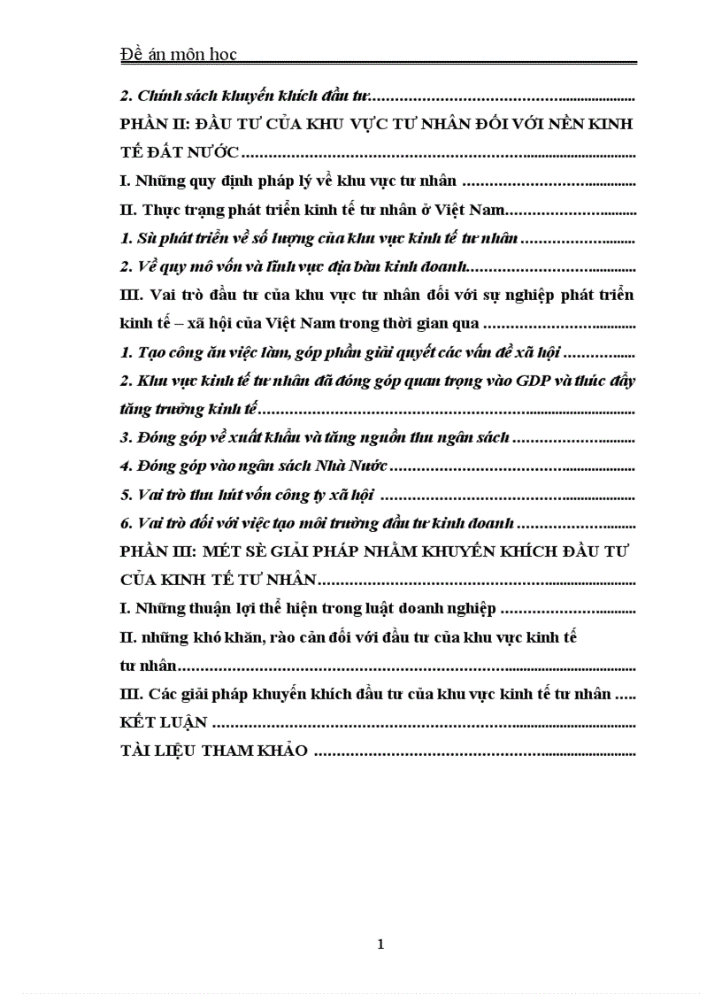 image for page Vai trò đầu tư khu vực kinh tế tư nhân và một số giải pháp khuyến khích đầu tư ở khu vực này trong thời gian tới 1