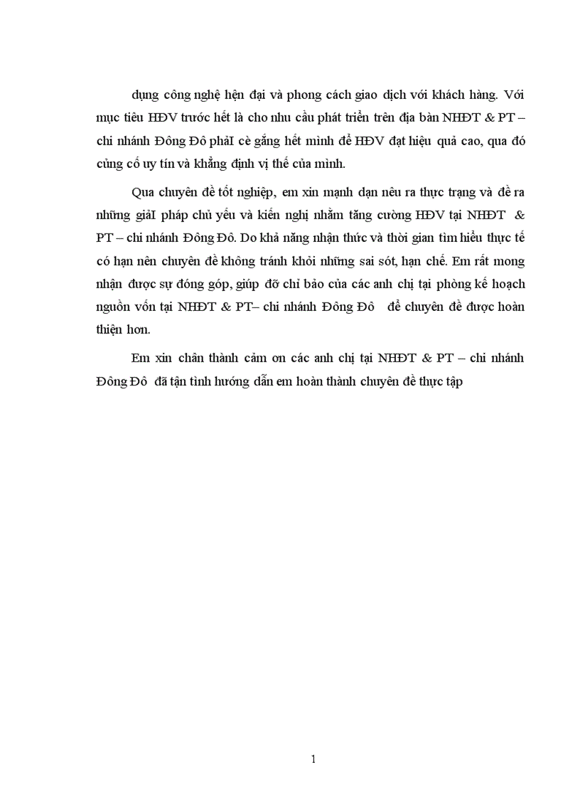 image for page Giải pháp mở rộng huy động vốn tại ngân hàng Đầu Tư và Phát Triển chi nhánh Đông Đô 1