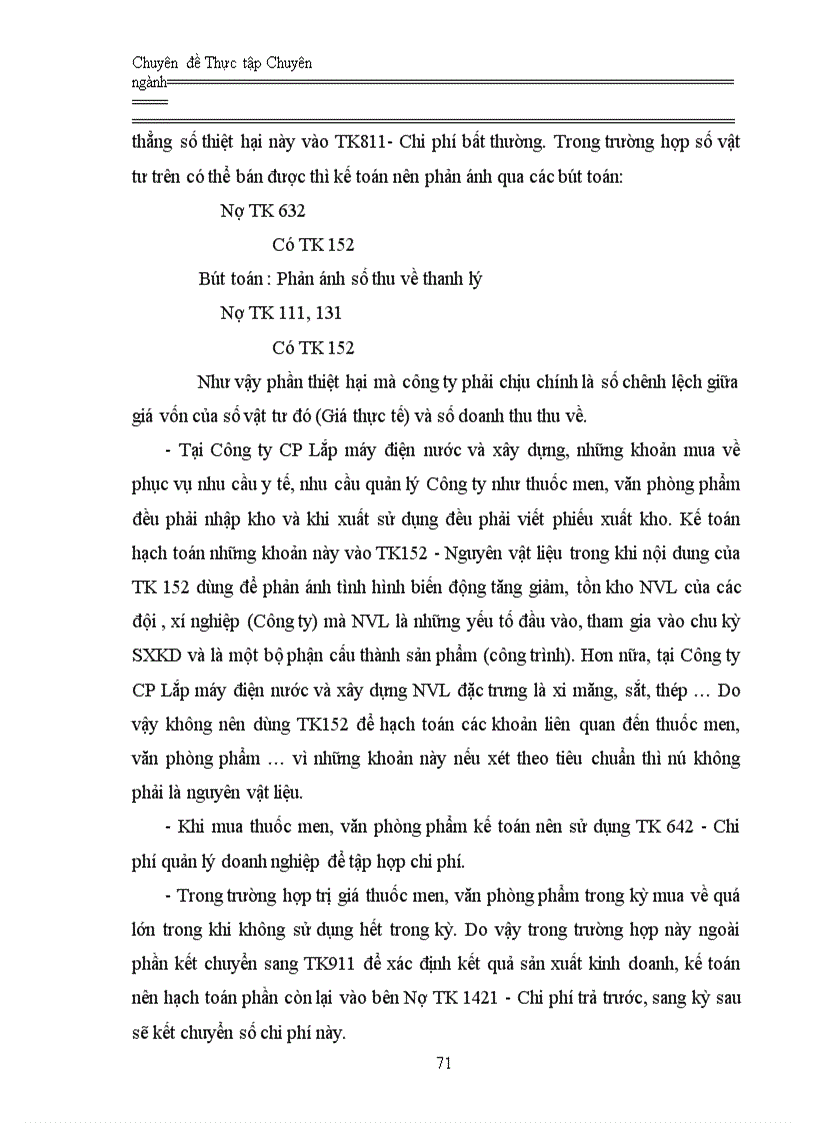 image for page Hoàn thiện kế toán nguyên vật liệu ở Công ty Cổ phần lắp máy điện nước và xây dựng 1