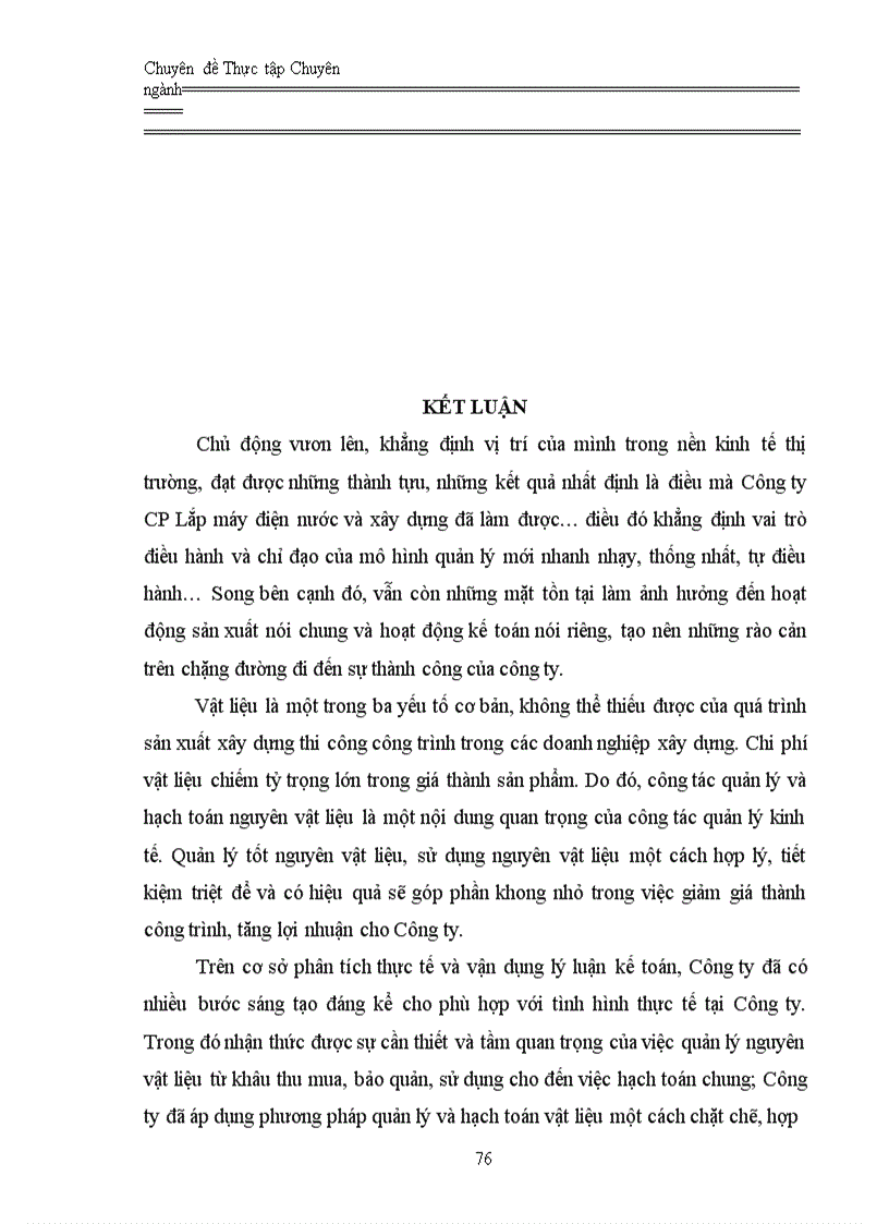 image for page Hoàn thiện kế toán nguyên vật liệu ở Công ty Cổ phần lắp máy điện nước và xây dựng 1