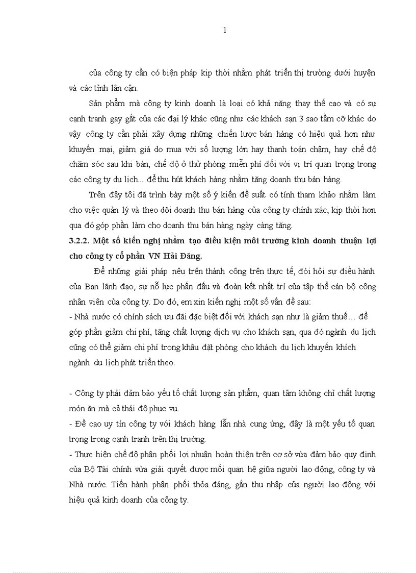 image for page Phân tích doanh thu tại công ty cổ phần VN Hải Đăng 1