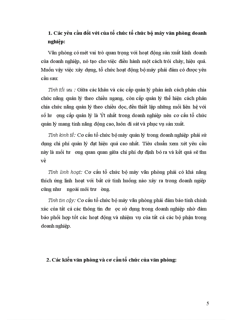 image for page Một số vấn đề về tổ chức bộ máy văn phòng nhằm từng bước nâng cao hiệu quả quản lý tại công ty May Chiến Thắng 1