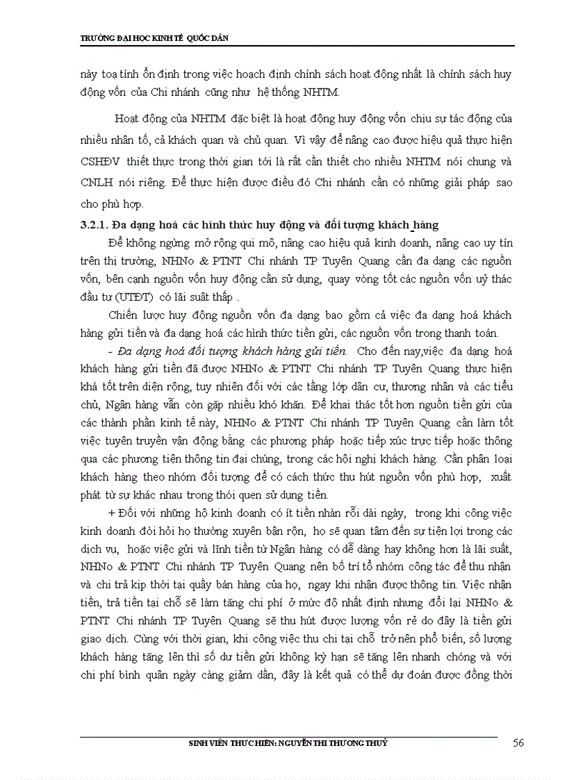 image for page Giải pháp tăng cường huy động vốn tại Ngân hàng Nông nghiệp và Phát triển Nông thôn Chi nhánh TP Tuyên Quang 1