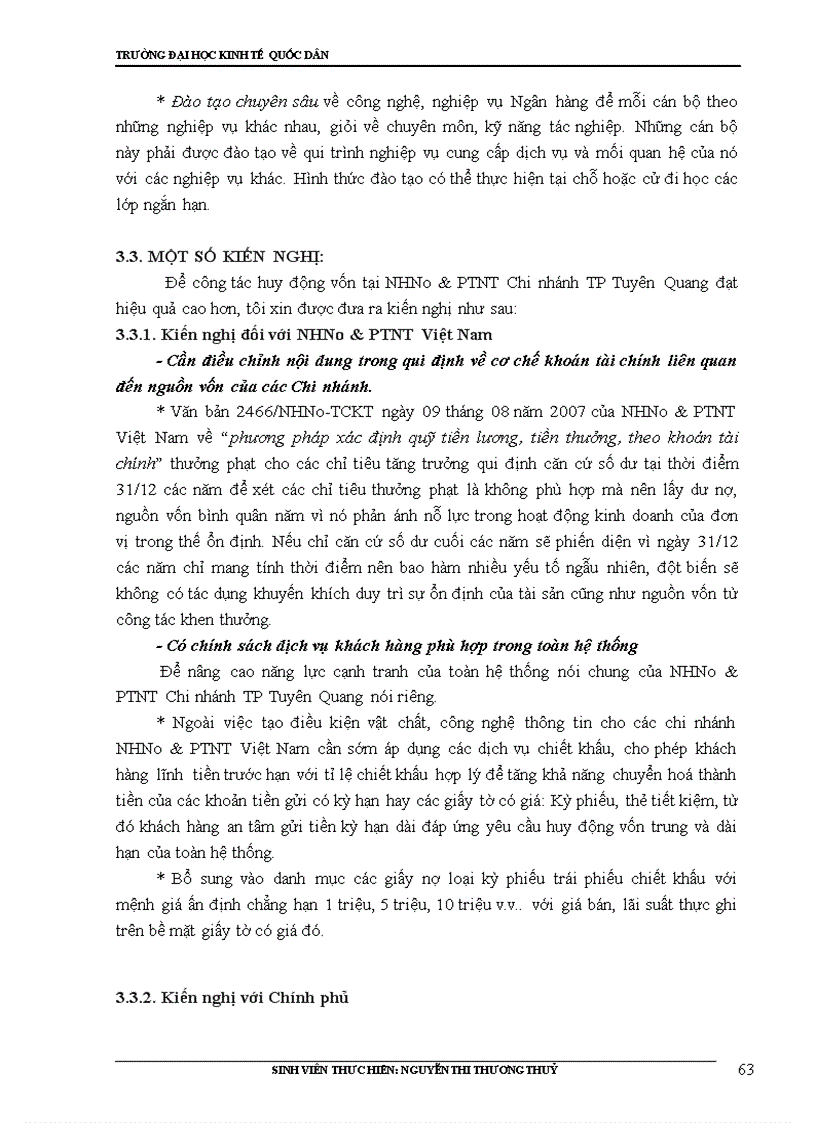 image for page Giải pháp tăng cường huy động vốn tại Ngân hàng Nông nghiệp và Phát triển Nông thôn Chi nhánh TP Tuyên Quang 1