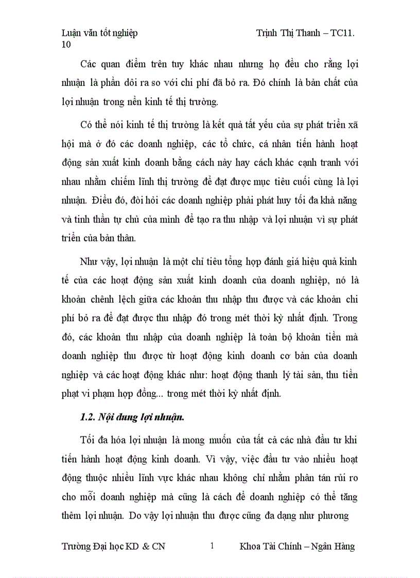 image for page Lợi nhuận và một số biện pháp làm tăng lợi nhuận tại Công ty TNHH á phi 1