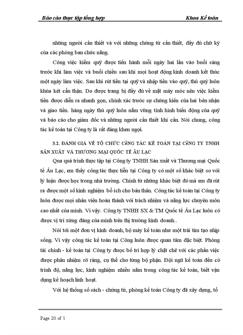 image for page Báo cáo thực tập tại Công ty TNHH Sản xuất và Thương mại Quốc tế Âu Lạc