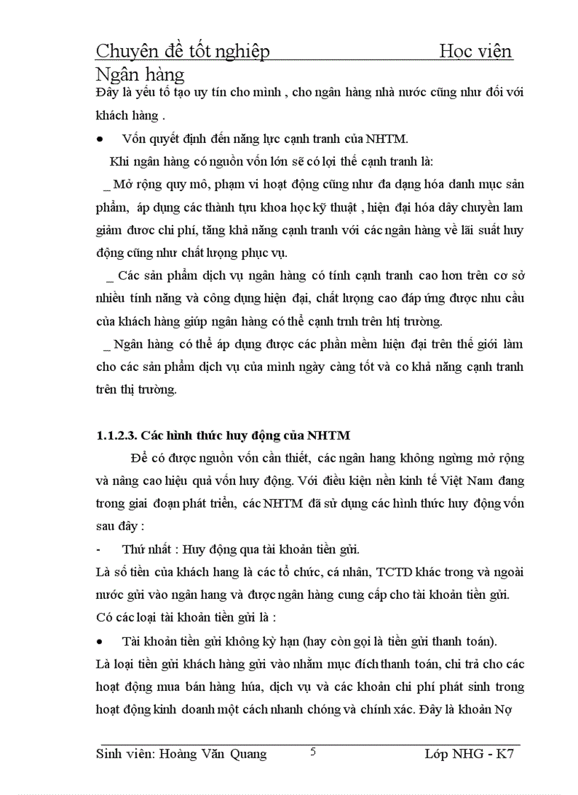 image for page Giải pháp nâng cao hiệu quả huy động vốn nói chung và hoàn thiện kế toán huy động vốn nói riêng tại NH VPBANK