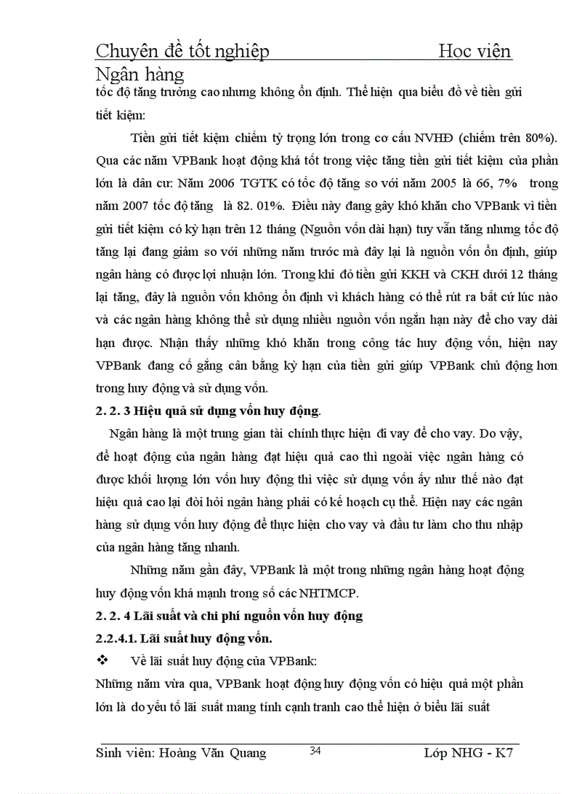 image for page Giải pháp nâng cao hiệu quả huy động vốn nói chung và hoàn thiện kế toán huy động vốn nói riêng tại NH VPBANK