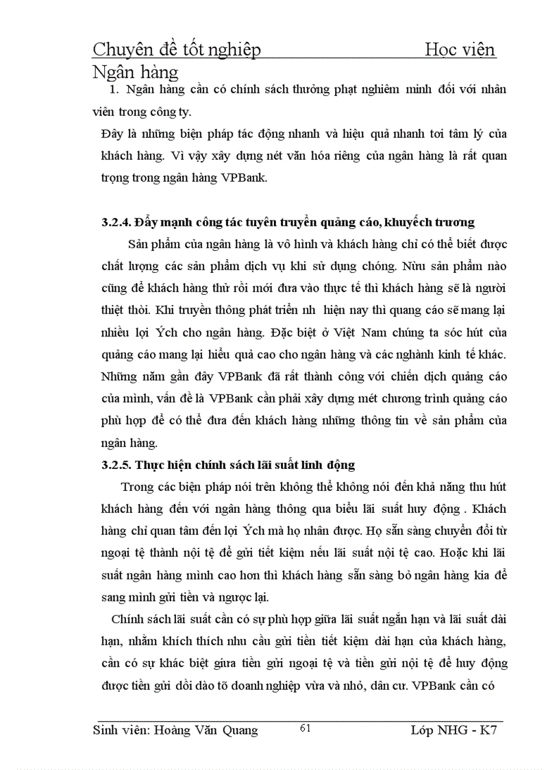image for page Giải pháp nâng cao hiệu quả huy động vốn nói chung và hoàn thiện kế toán huy động vốn nói riêng tại NH VPBANK