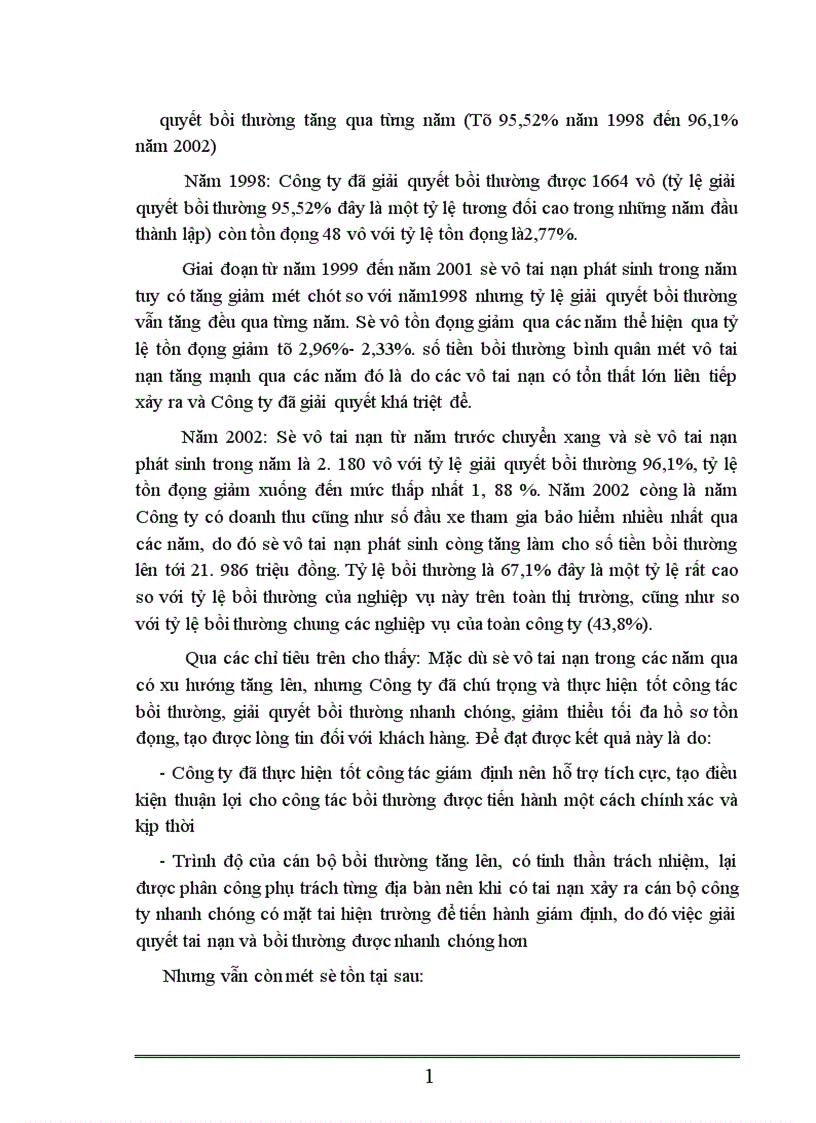 image for page Nâng cao hiệu quả trong công tác xác định phí và bồi thường tổn thất trong bảo hiểm vật chất xe cơ giới tại Công ty cổ phần bảo hiểm Petrolimex PJICO 1