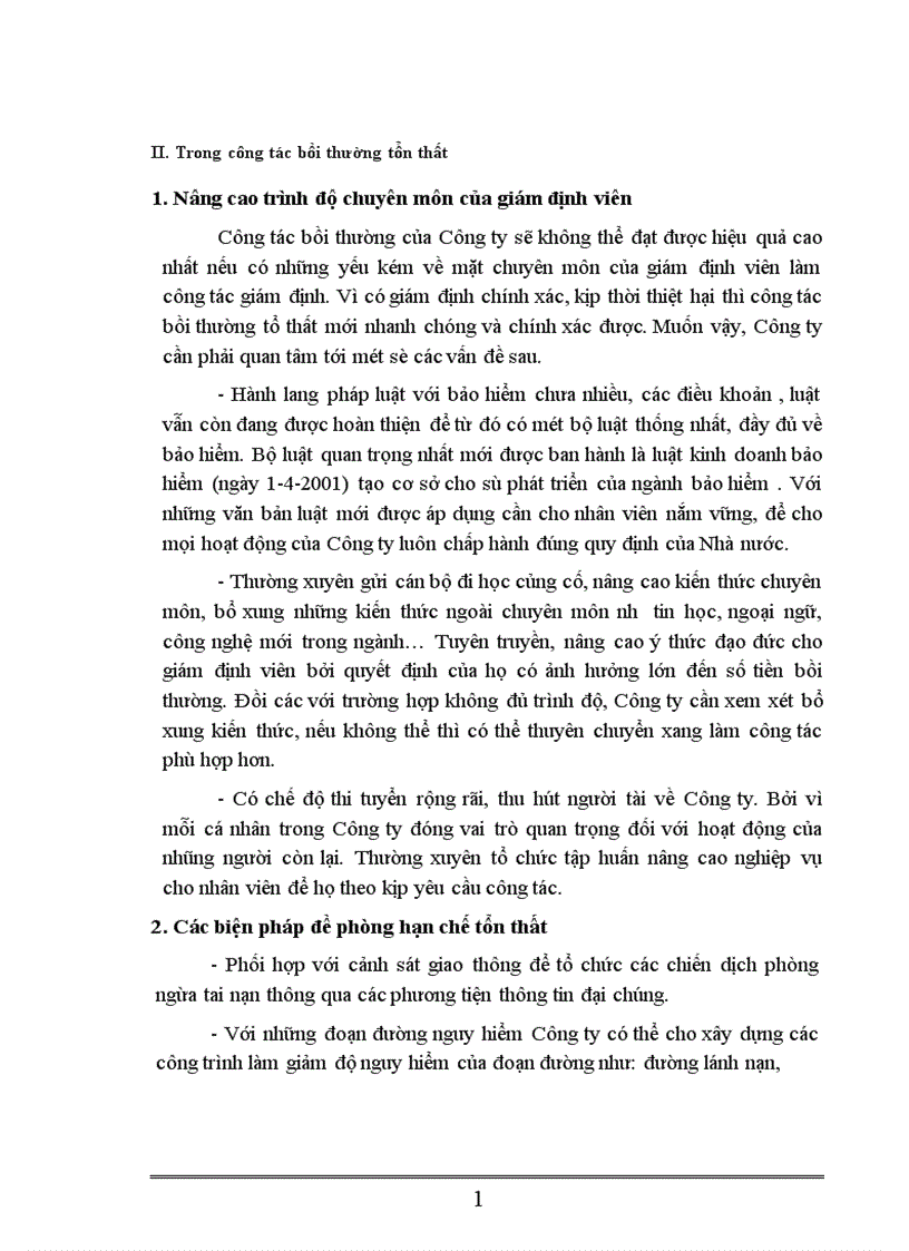 image for page Nâng cao hiệu quả trong công tác xác định phí và bồi thường tổn thất trong bảo hiểm vật chất xe cơ giới tại Công ty cổ phần bảo hiểm Petrolimex PJICO 1