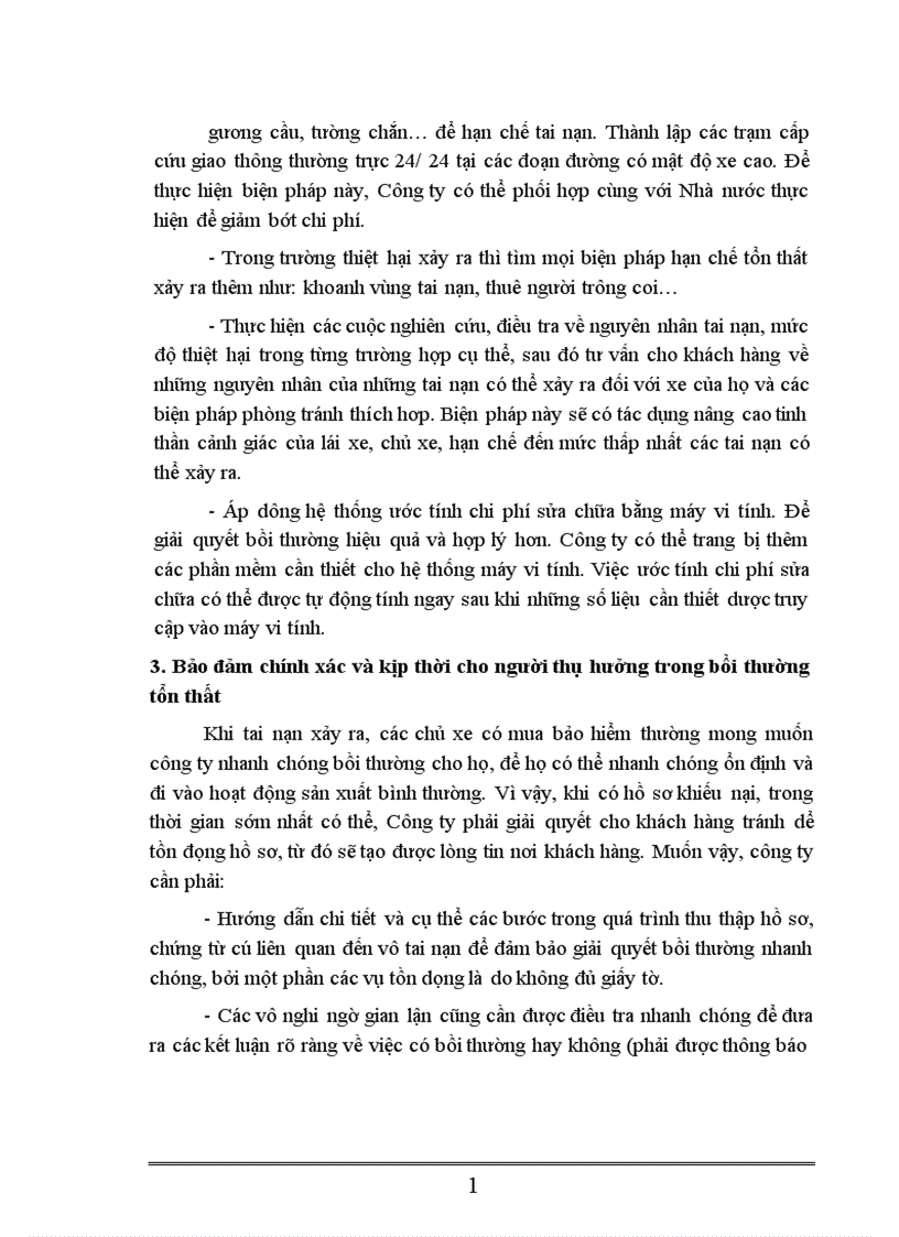 image for page Nâng cao hiệu quả trong công tác xác định phí và bồi thường tổn thất trong bảo hiểm vật chất xe cơ giới tại Công ty cổ phần bảo hiểm Petrolimex PJICO 1