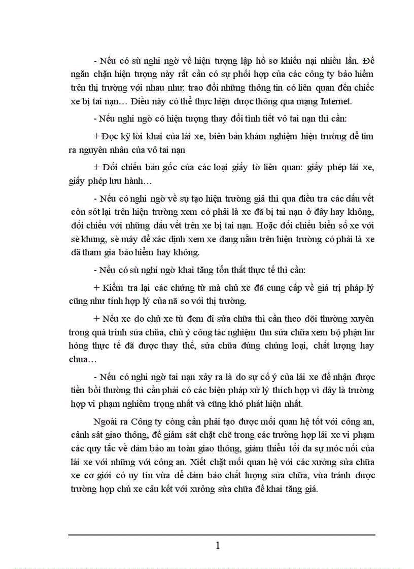image for page Nâng cao hiệu quả trong công tác xác định phí và bồi thường tổn thất trong bảo hiểm vật chất xe cơ giới tại Công ty cổ phần bảo hiểm Petrolimex PJICO 1
