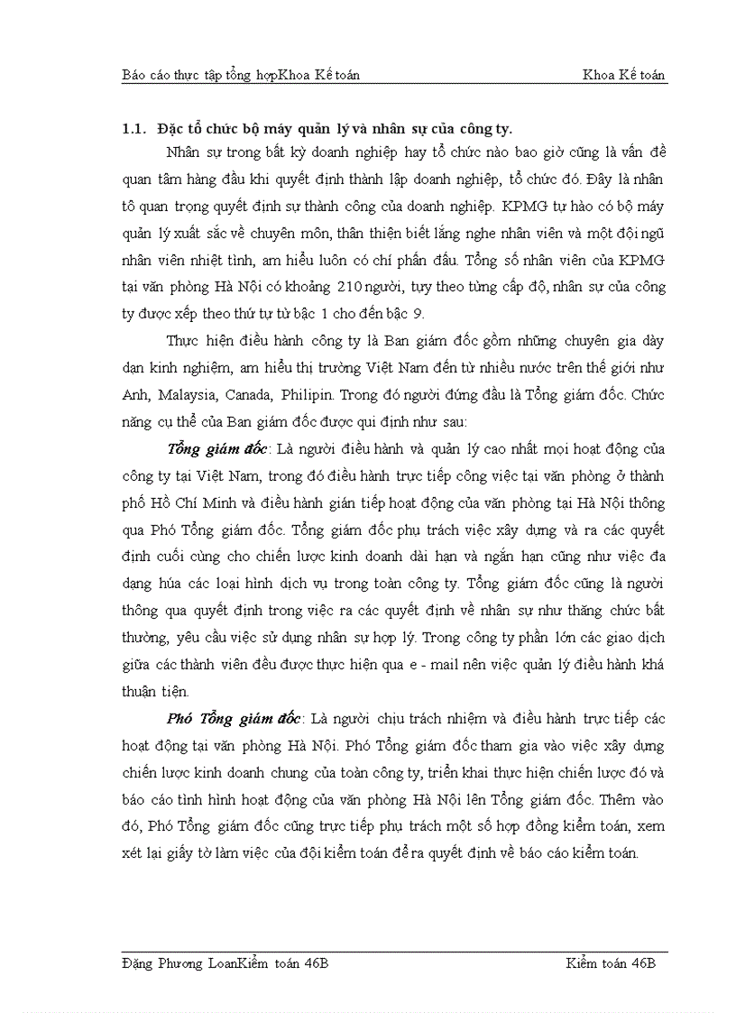 image for page Công ty TNHH KPMG Việt Nam với qui trình đánh giá trọng yếu và rủi ro trong chu trình bán hàng và thu tiền tại các doanh nghiệp sản xuất 1