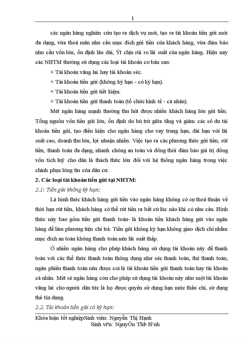 image for page Giải pháp cải tiến mở và sử dụng tài khoản tiền gửi nhằm tăng cường huy động vốn tại Ngân hàng Nông nghiệp và Phát triển Nông thôn Quảng Ninh 1