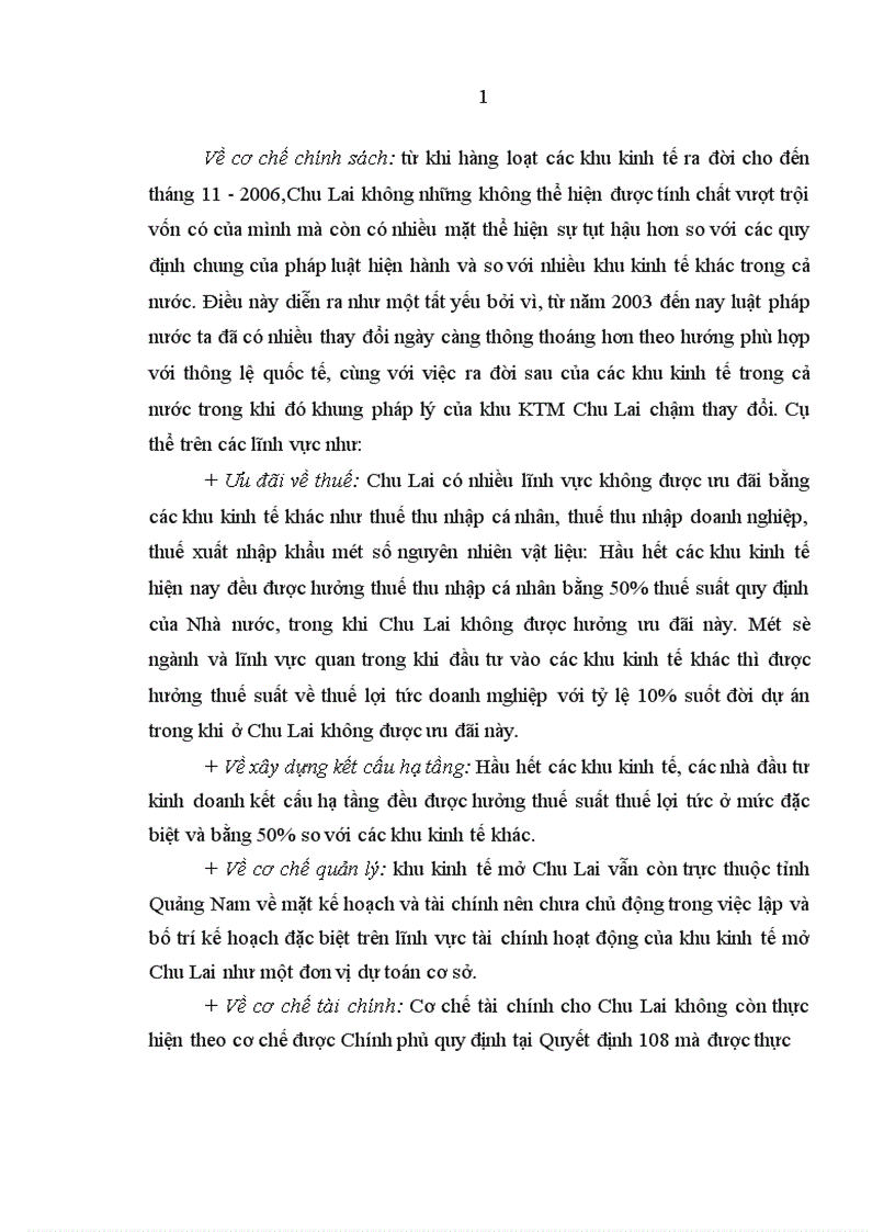 image for page Thu hút vốn đầu tư để phát triển khu kinh tế mở Chu Lai tỉnh Quang Nam