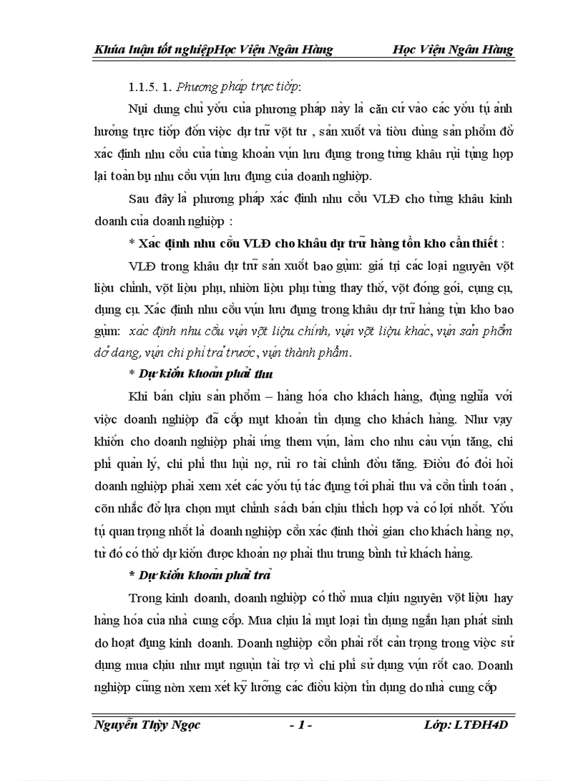 image for page Vốn lưu động và các giải pháp tài chính nâng cao hiệu quả tổ chức sử dụng vốn lưu động tại công ty TNHH thương mại và sản xuất Ninh Thành