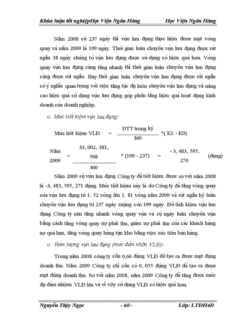 image for page Vốn lưu động và các giải pháp tài chính nâng cao hiệu quả tổ chức sử dụng vốn lưu động tại công ty TNHH thương mại và sản xuất Ninh Thành