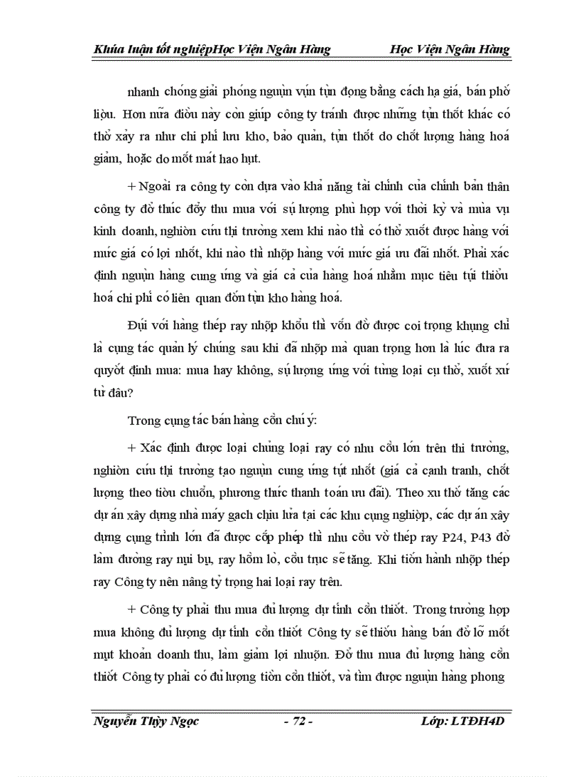 image for page Vốn lưu động và các giải pháp tài chính nâng cao hiệu quả tổ chức sử dụng vốn lưu động tại công ty TNHH thương mại và sản xuất Ninh Thành