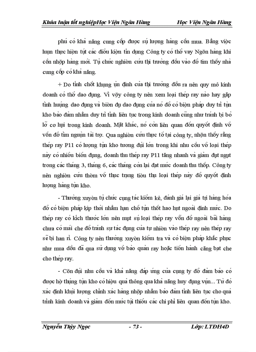 image for page Vốn lưu động và các giải pháp tài chính nâng cao hiệu quả tổ chức sử dụng vốn lưu động tại công ty TNHH thương mại và sản xuất Ninh Thành