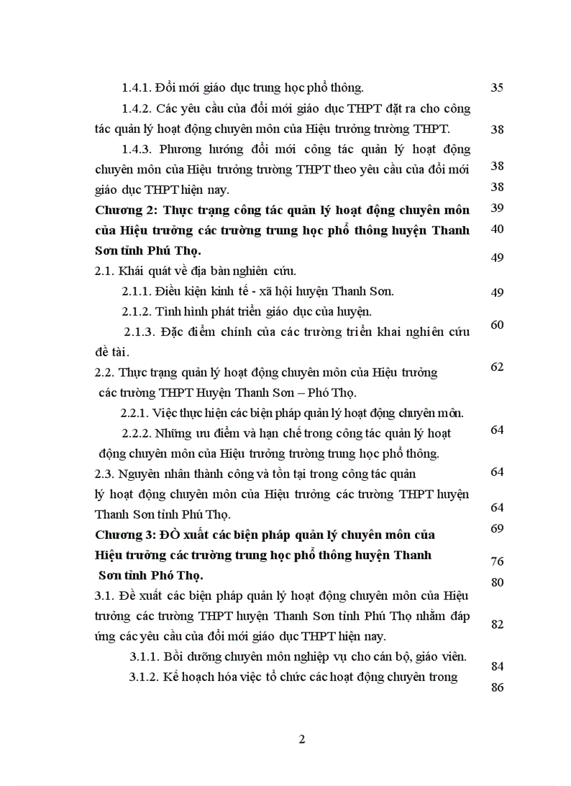 image for page Biện pháp quản lý hoạt động chuyên môn theo yêu cầu đổi mới giáo dục hiện nay của Hiệu trưởng các trường THPT huyện Thanh Sơn tỉnh Phú Thọ 1