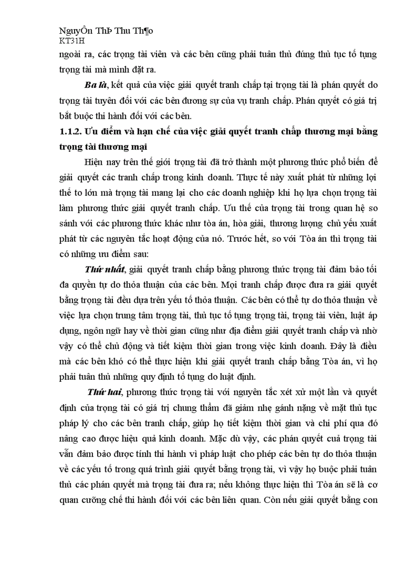 image for page Một số vấn đề lý luận và thực tiễn về thỏa thuận trọng tài đối với giải quyết tranh chấp bằng Trọng tài Thương mại tại Việt Nam