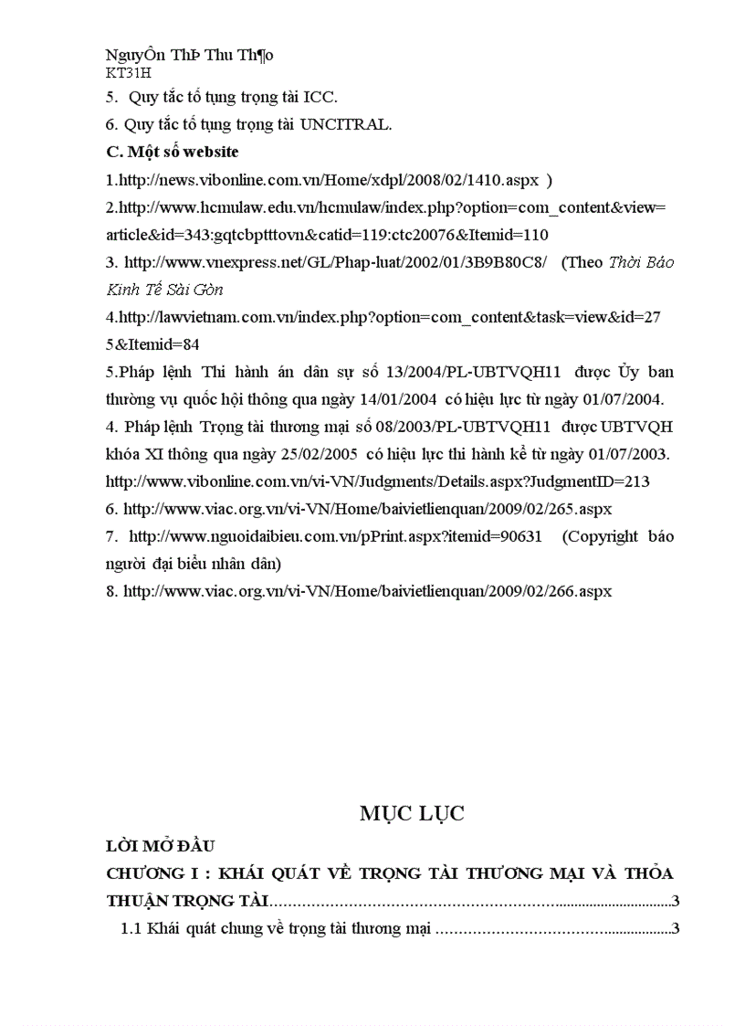 image for page Một số vấn đề lý luận và thực tiễn về thỏa thuận trọng tài đối với giải quyết tranh chấp bằng Trọng tài Thương mại tại Việt Nam