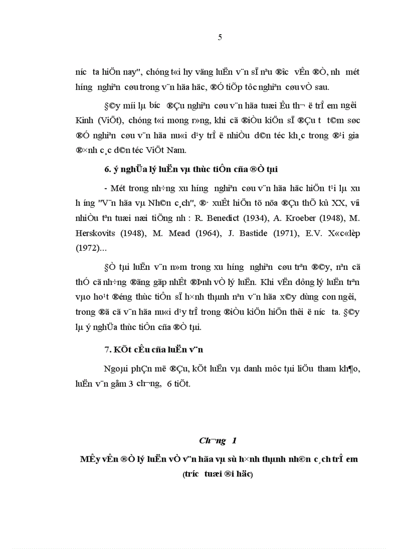 image for page Văn hóa và sự hình thành nhân cách trẻ em Trước tuổi đi học ở nước ta hiện nay