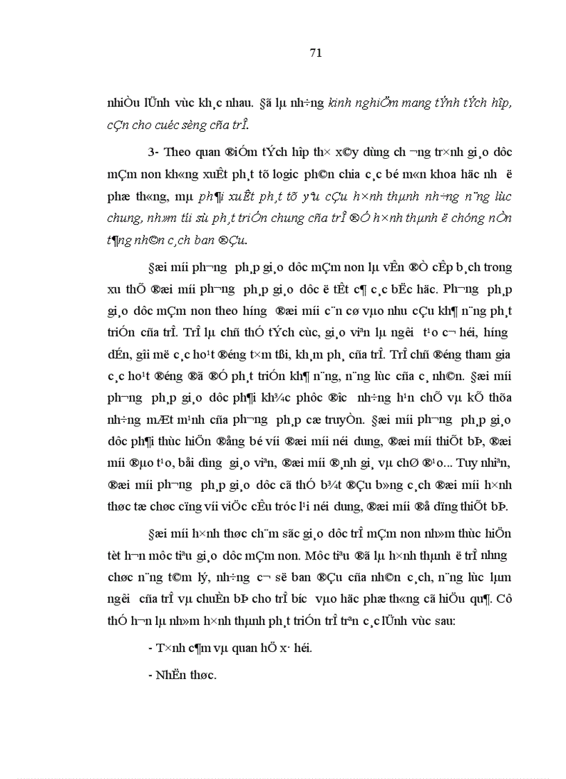 image for page Văn hóa và sự hình thành nhân cách trẻ em Trước tuổi đi học ở nước ta hiện nay