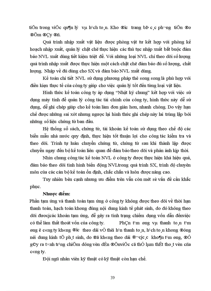 image for page Tổ chức kế toán nguyên vật liệu tại công ty TNHHxd TM Kim Cơ 1