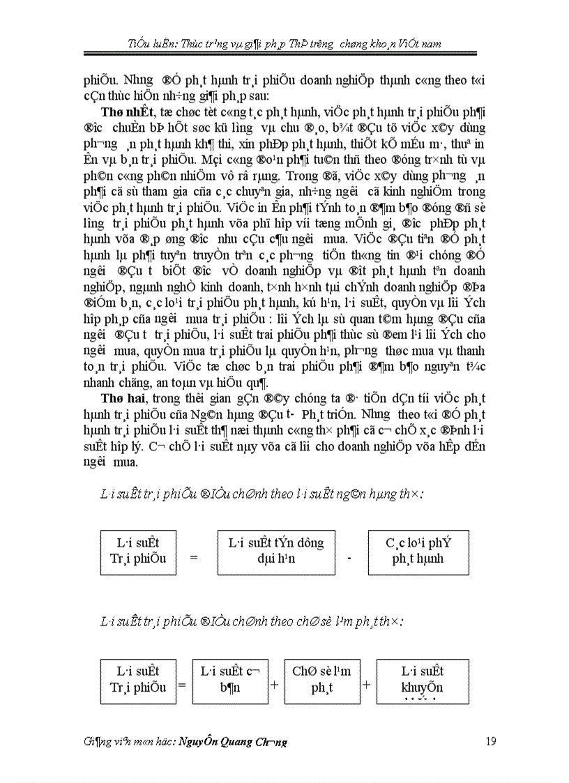 image for page Thực trạng và giải pháp Thị trường chứng khoán Việt nam 1