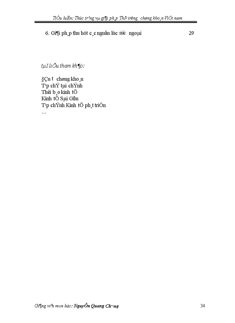 image for page Thực trạng và giải pháp Thị trường chứng khoán Việt nam 1