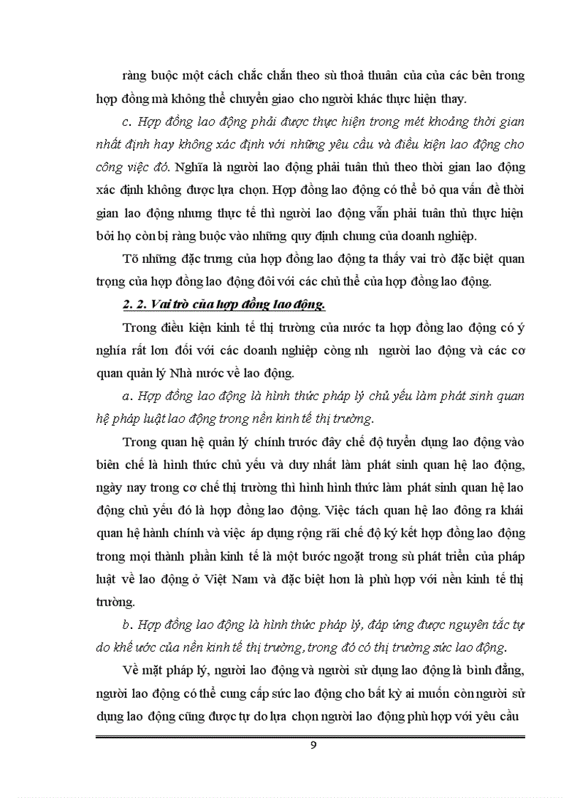 image for page Chế độ pháp lý về hợp đồng lao động và thực tiễn áp dụng tại Công ty 1