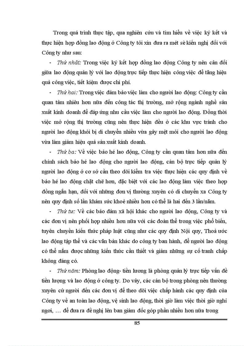 image for page Chế độ pháp lý về hợp đồng lao động và thực tiễn áp dụng tại Công ty 1