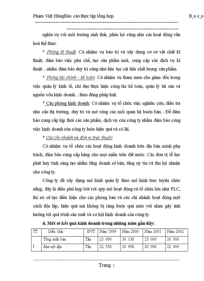 image for page Báo cáo thực tập tổng hợp tại công ty hoá dầu Petrolimex