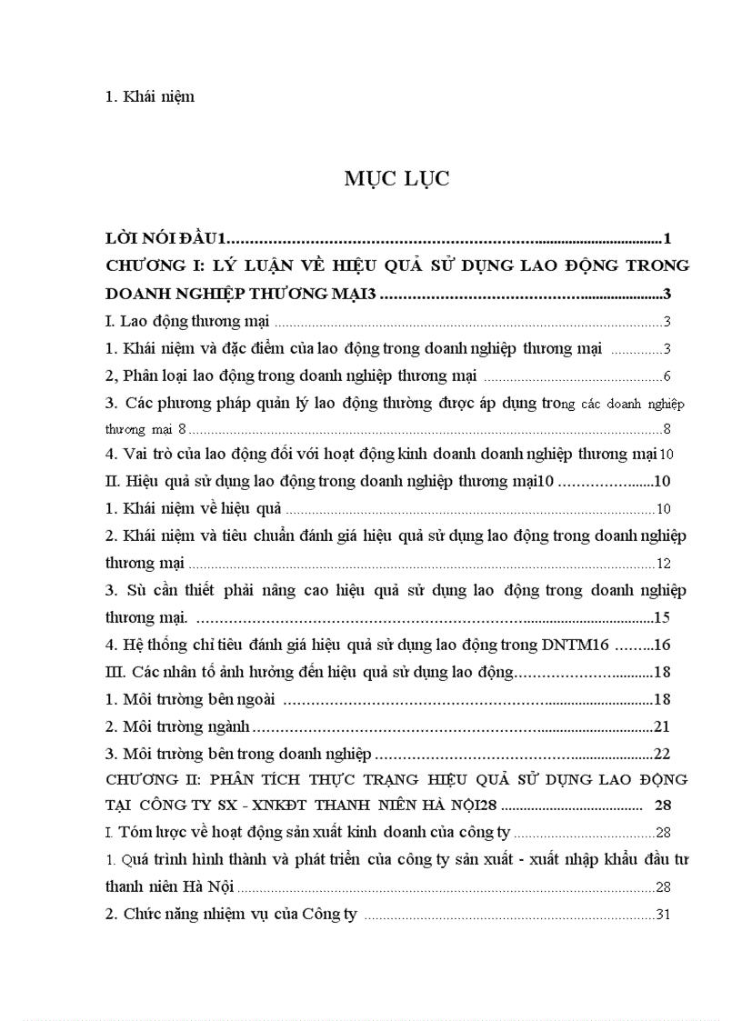 image for page Những biện pháp nhằm nâng cao hiệu quả sử dụng lao động ở công ty Sản xuất xuất nhập khẩu đầu tư thanh niên Hà Nội 1