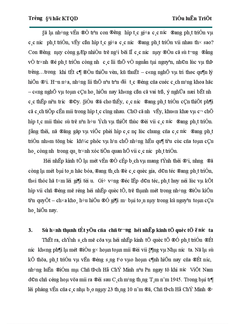 image for page Việt Nam trong xu thế hội nhập và phát triển dưới con mắt triết học 1