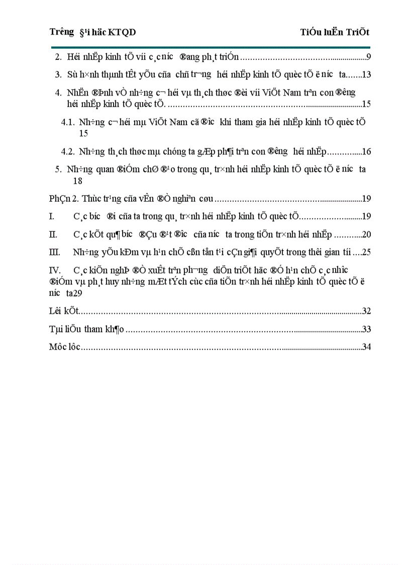 image for page Việt Nam trong xu thế hội nhập và phát triển dưới con mắt triết học 1