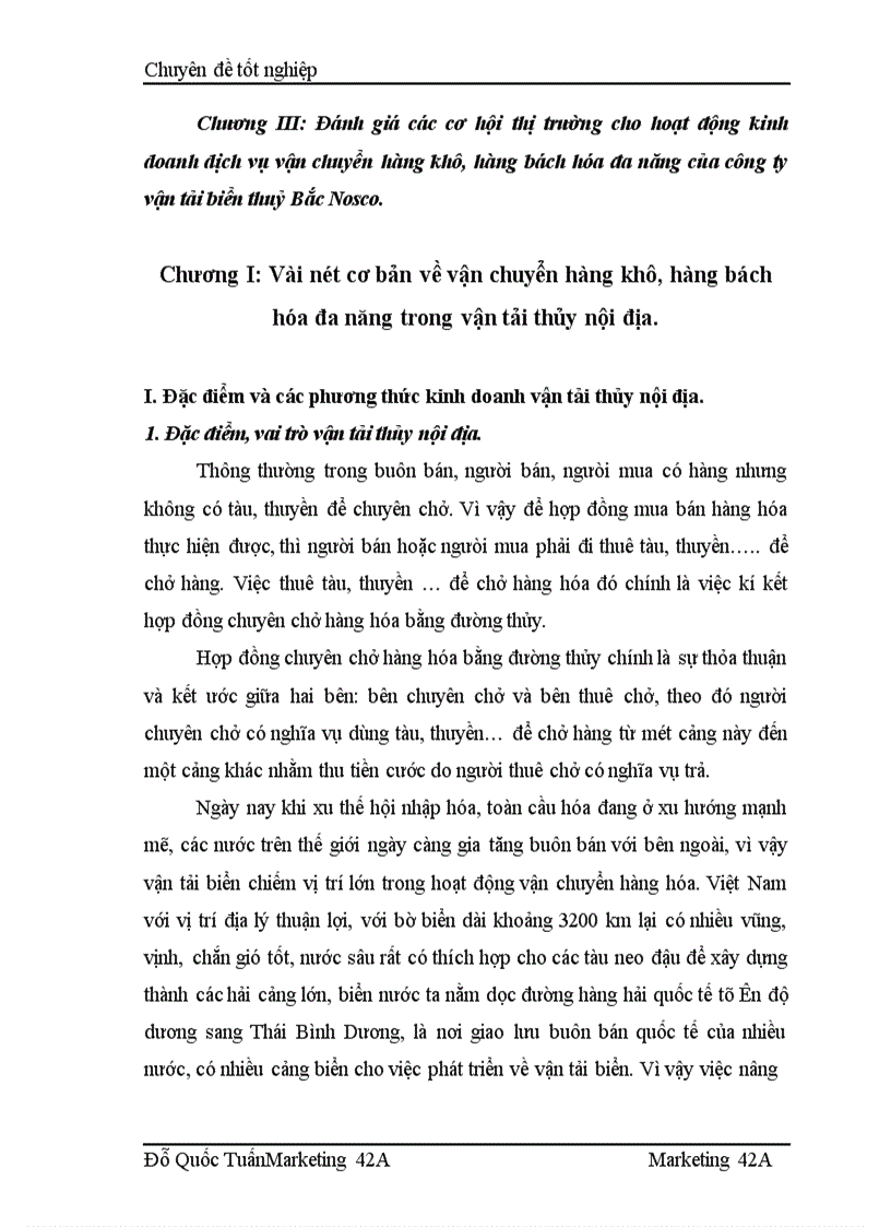 image for page Phân tích các cơ hội thị trường vận chuyển hàng khô hàng bách hóa đa năng bằng đường thủy nội địa của công ty vận tải thuỷ Bắc Nosco 1