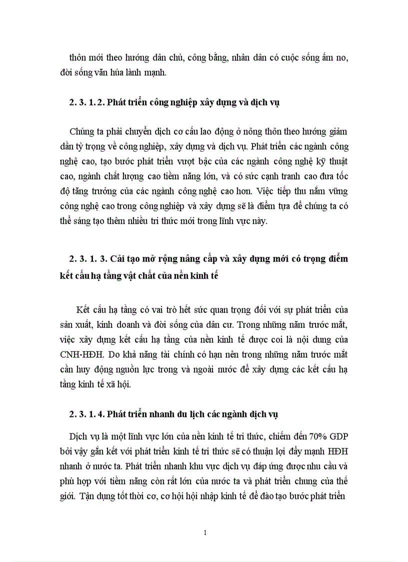 image for page Quan điểm CNH HĐH đất nước theo định hướng XHCN gắn với phát triển kinh tế tri thức