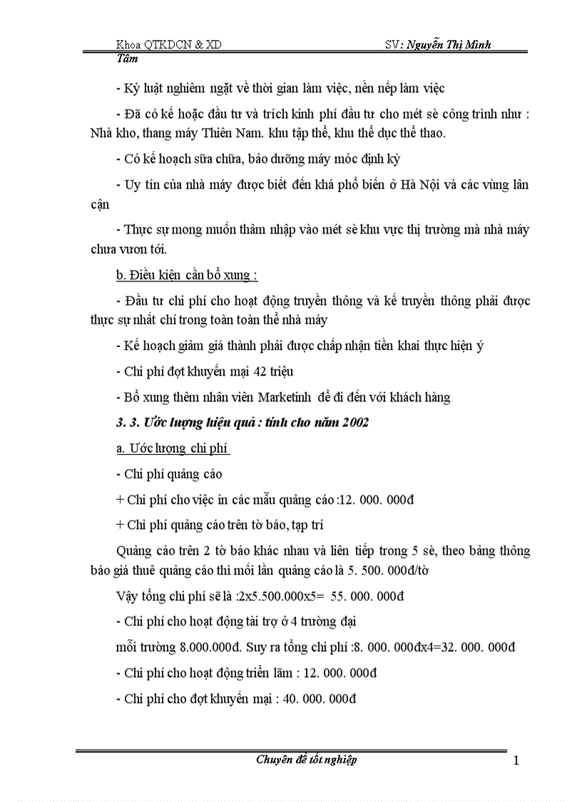 image for page Thực trạng công tác củng cố và mở rộng thị trường tiêu thụ ở nhà máy in quân đội 1