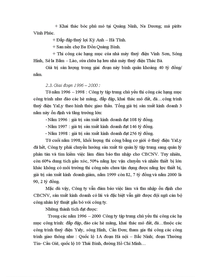 image for page Kế hoạch xây dựng và áp dụng hệ thống quản lý chất lượng theo tiêu chuẩn ISO 9001 2000 tại Công ty Sông Đà 9 1