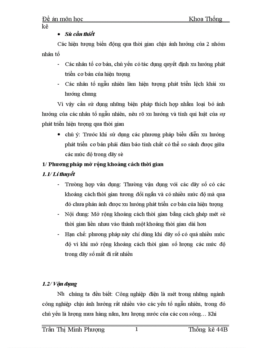 image for page Vận dụng dãy số thời gian trong việc phân tích biến động sản lượng điện tiêu thụ của Việt Nam trong giai đoạn 2001 2003 1