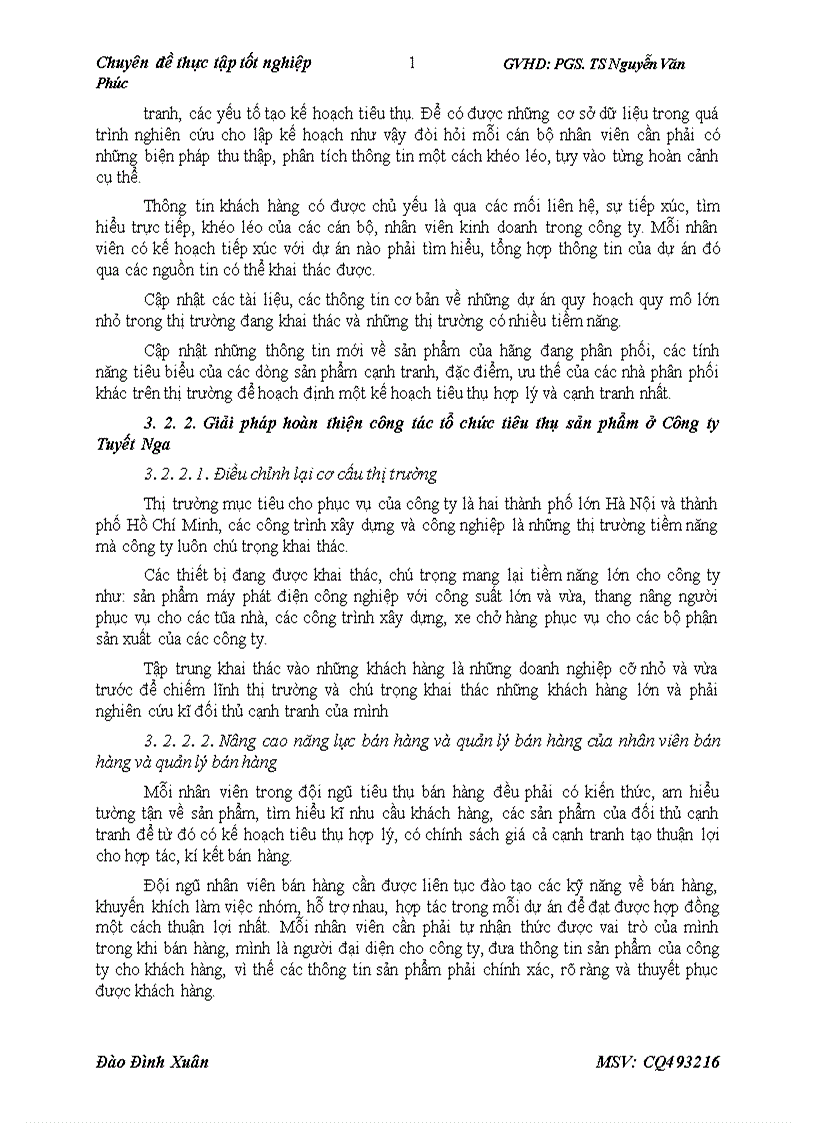 image for page Hoàn thiện công tác xây dựng kế hoạch và tổ chức thực hiện tiêu thụ sản phẩm tại công ty TNHH Tuyết Nga Việt Nam