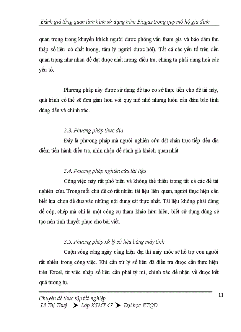 image for page Đánh giá tổng quan tình hình thực hiện hầm Biogas trong quy mô hộ gia đình 1