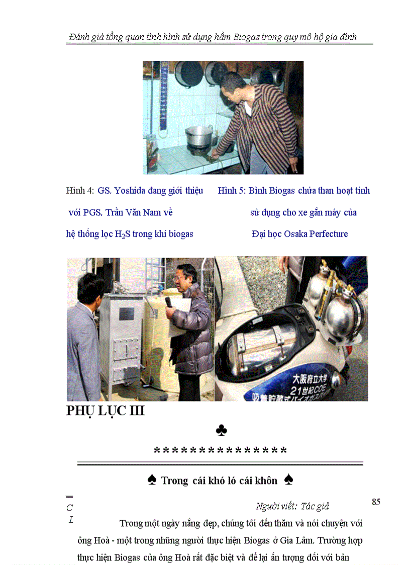 image for page Đánh giá tổng quan tình hình thực hiện hầm Biogas trong quy mô hộ gia đình 1