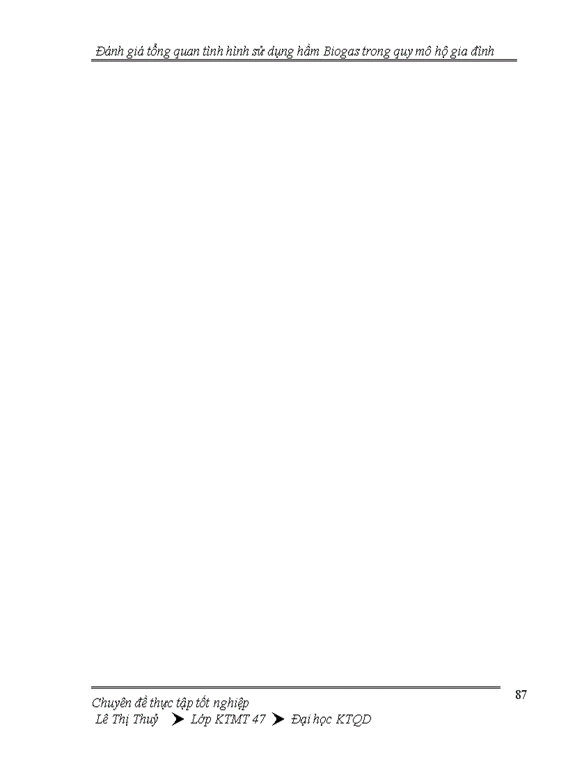 image for page Đánh giá tổng quan tình hình thực hiện hầm Biogas trong quy mô hộ gia đình 1
