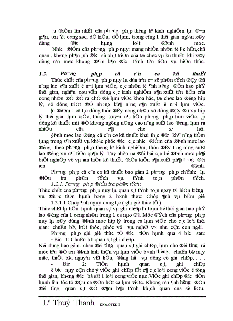 image for page Phân tích thực trạng công tác quản lý định mức lao động ở Công ty dụng cụ cơ khí xuất khẩu Hà nội