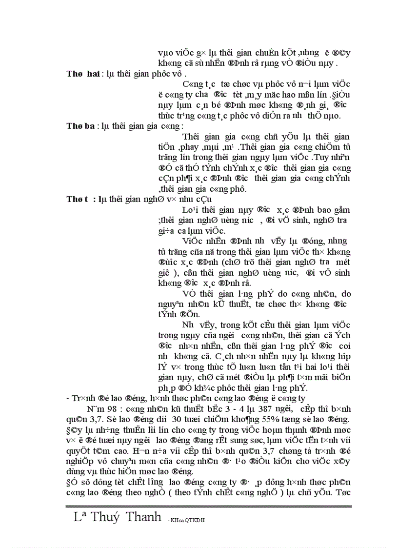 image for page Phân tích thực trạng công tác quản lý định mức lao động ở Công ty dụng cụ cơ khí xuất khẩu Hà nội