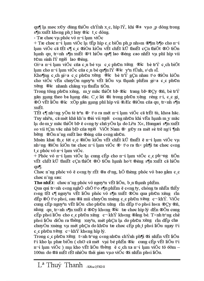 image for page Phân tích thực trạng công tác quản lý định mức lao động ở Công ty dụng cụ cơ khí xuất khẩu Hà nội